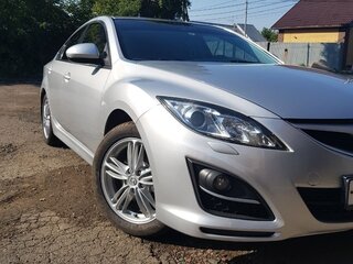 2011 Mazda 6 II (GH) Рестайлинг, серебристый, 980000 рублей, вид 1