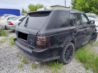 2007 Land Rover Range Rover Sport Supercharged I, чёрный, 570000 рублей, вид 3