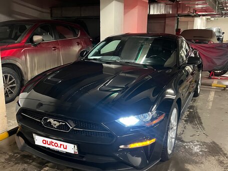2019 Ford Mustang VI Рестайлинг, чёрный, 3250000 рублей, вид 1