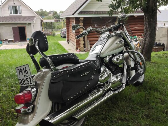 2008 Suzuki Boulevard C90, золотистый, 630000 рублей - вид 2