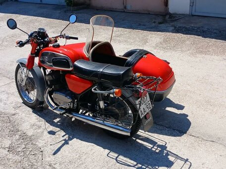 1980 Jawa 350/634, красный, 280000 рублей, вид 5