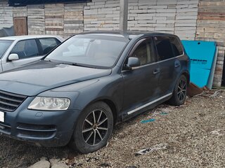 2005 Volkswagen Touareg I, серый, 450000 рублей, вид 4