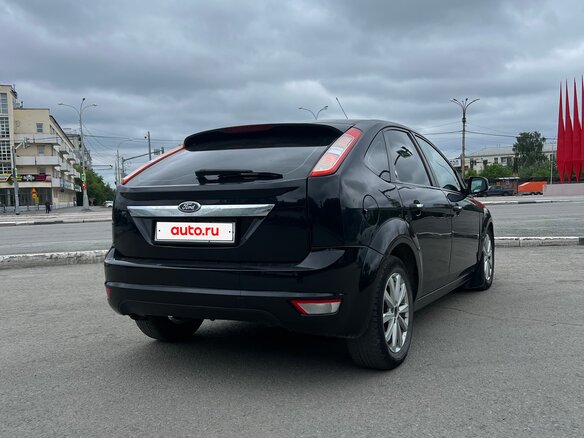 2008 Ford Focus II Рестайлинг, чёрный, 545000 рублей - вид 6