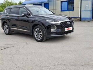 2018 Hyundai Santa Fe IV, чёрный, 2120000 рублей, вид 3
