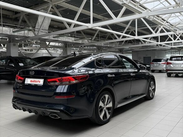 2020 Kia Optima IV Рестайлинг, синий - вид 1
