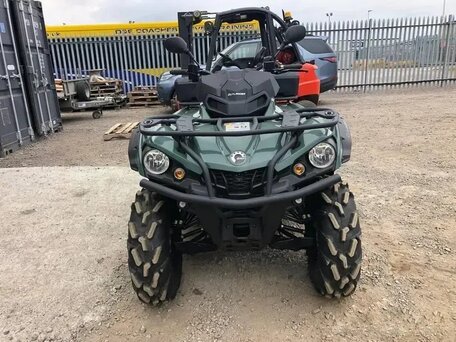 2021 BRP Can-Am Outlander 570, зелёный, 1125000 рублей, вид 3