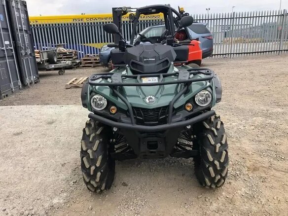 2021 BRP Can-Am Outlander 570, зелёный, 1125000 рублей - вид 2