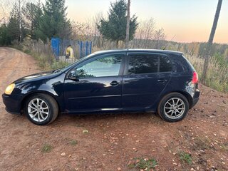 2007 Volkswagen Golf V, синий, 350000 рублей, вид 3