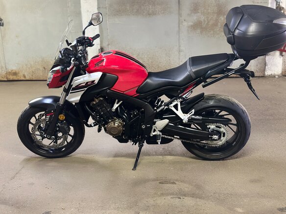 2017 Honda CB 650F, красный, 725000 рублей - вид 10