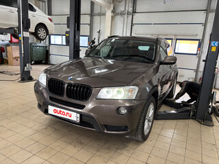 2011 BMW X3 35i xDrive II (F25), коричневый, 1700000 рублей, вид 3
