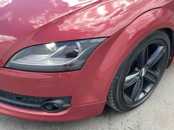 2007 Audi TT II (8J), красный - вид 21
