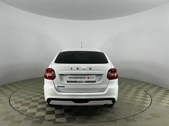 2024 Lada (ВАЗ) Granta I Рестайлинг, белый, 845000 рублей - вид 4