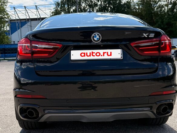 2016 BMW X6 30d II (F16), чёрный, 3600000 рублей - вид 7