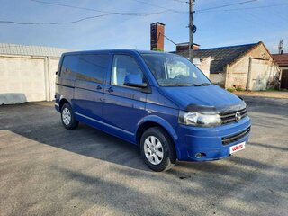 2012 Volkswagen Transporter T5 Рестайлинг, синий, 1550000 рублей, вид 3