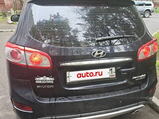 2011 Hyundai Santa Fe II Рестайлинг, синий, 1100000 рублей, вид 4