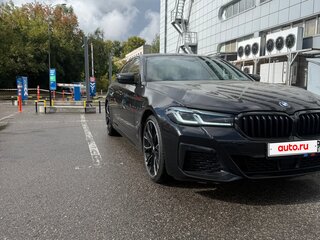 2021 BMW 5 серии 530i xDrive VII (G30/G31/G38) Рестайлинг, чёрный, 5300000 рублей, вид 4