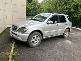 2003 Mercedes-Benz M-Класс 320 I (W163) Рестайлинг, серебристый, 817000 рублей, вид 1