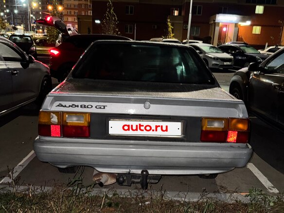 1986 Audi 80 III (B2), серебристый - вид 3