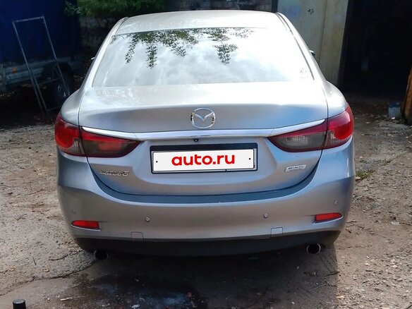 2013 Mazda 6 III (GJ), серебристый, 1000000 рублей - вид 4