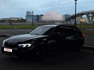 2020 BMW 3 серии 320d xDrive VII (G2x), чёрный, 2900000 рублей, вид 2