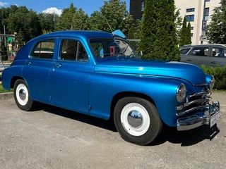 1957 ГАЗ М-20 «Победа», синий, 3600000 рублей, вид 4