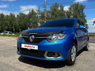 2016 Renault Sandero II, голубой, 660000 рублей, вид 1