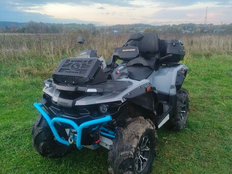 2022 Stels ATV-850 Guepard Trophy, серый, 810000 рублей, вид 4