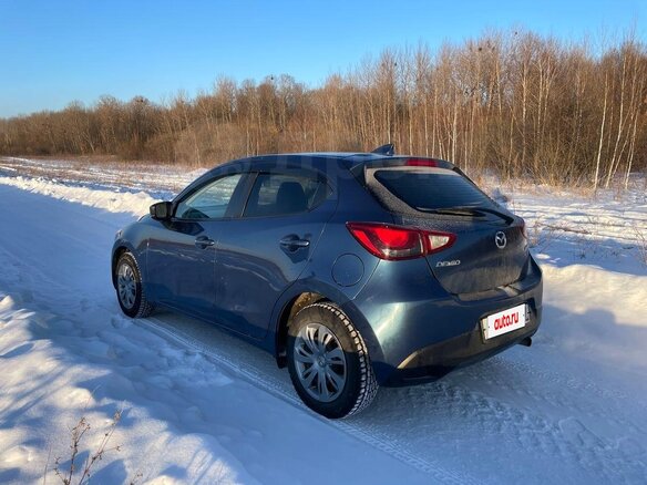 2017 Mazda Demio IV (DJ), синий, 890000 рублей - вид 10