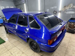 2010 Lada (ВАЗ) 2114, синий, 100000 рублей, вид 2