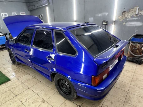 2010 Lada (ВАЗ) 2114, синий, 100000 рублей, вид 2