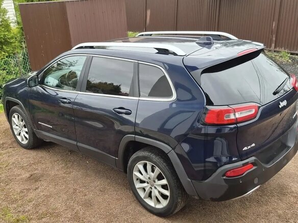 2014 Jeep Cherokee V (KL), синий, 1850000 рублей - вид 1