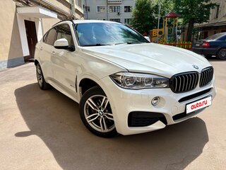 2019 BMW X6 40d II (F16), белый, 4500000 рублей, вид 2