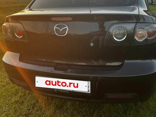 2008 Mazda 3 I (BK) Рестайлинг, чёрный, 550000 рублей, вид 3