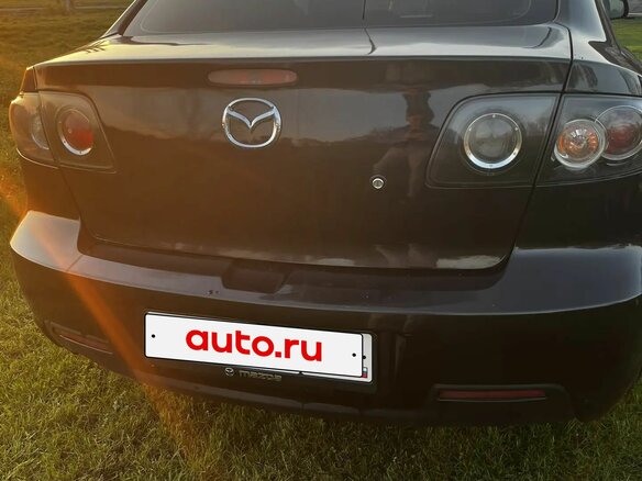 2008 Mazda 3 I (BK) Рестайлинг, чёрный, 550000 рублей - вид 2