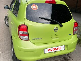 2012 Nissan March IV (K13), зелёный, 480000 рублей, вид 4