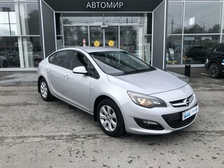 2014 Opel Astra J Рестайлинг, серебристый, 859500 рублей, вид 3