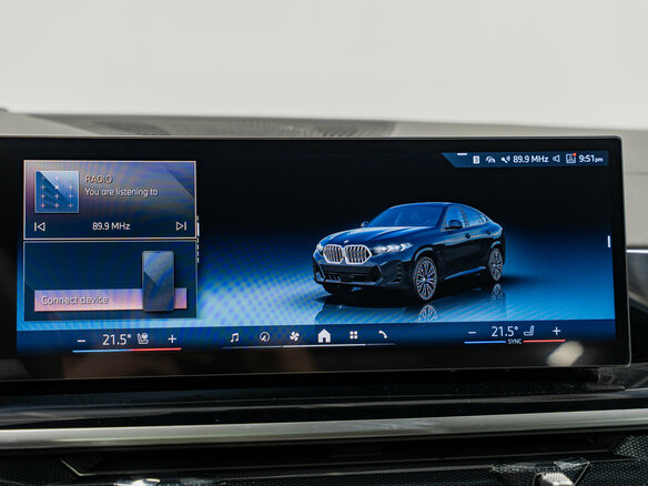 2026 BMW X6 40i III (G06) Рестайлинг, синий, 15450000 рублей - вид 19