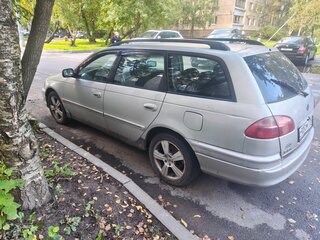 2002 Toyota Avensis I Рестайлинг, серебристый, 249000 рублей, вид 4