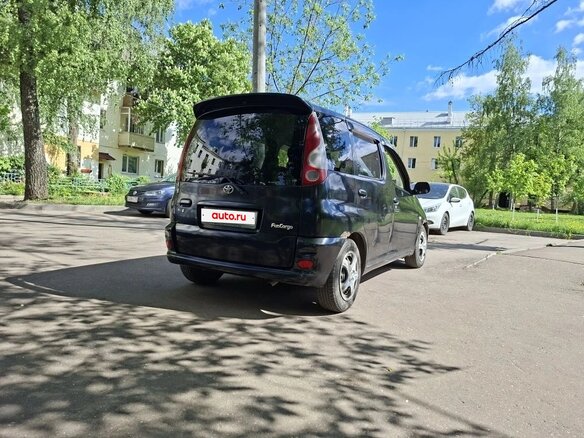 2001 Toyota FunCargo, чёрный, 330000 рублей - вид 5