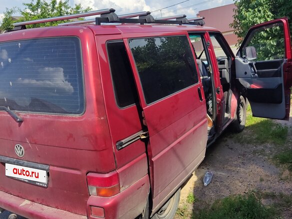 1996 Volkswagen Transporter T4, красный - вид 5