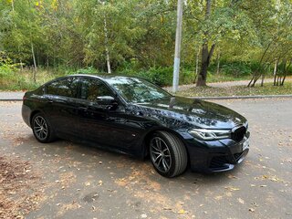 2022 BMW 5 серии 520i VII (G30/G31/G38) Рестайлинг, синий, 4950000 рублей, вид 5