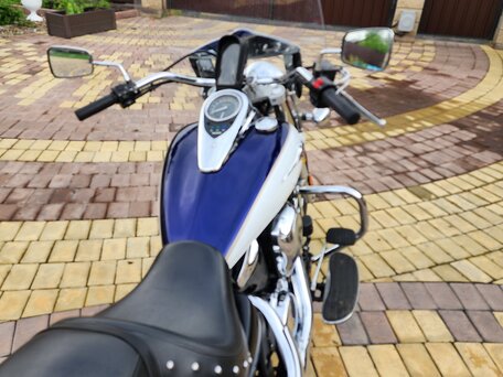 2013 Kawasaki VN900 Vulcan, синий, 560000 рублей, вид 5