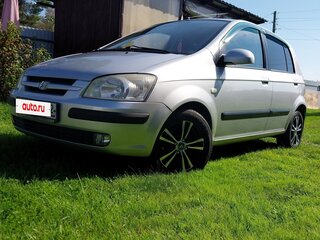 2005 Hyundai Getz I, серебристый, 400000 рублей, вид 2
