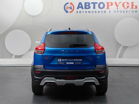 2021 Lada (ВАЗ) XRAY Cross I, синий, 1072000 рублей, вид 4