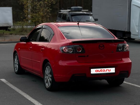 2006 Mazda 3 I (BK) Рестайлинг, красный, 550000 рублей - вид 6