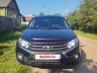 2022 Lada (ВАЗ) Granta I Рестайлинг, чёрный, 750000 рублей, вид 3