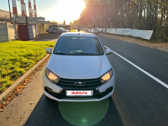 2024 Lada (ВАЗ) Granta I Рестайлинг, белый, 580000 рублей - вид 3