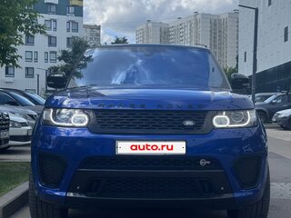 2015 Land Rover Range Rover Sport SVR II, синий, 4750000 рублей, вид 1
