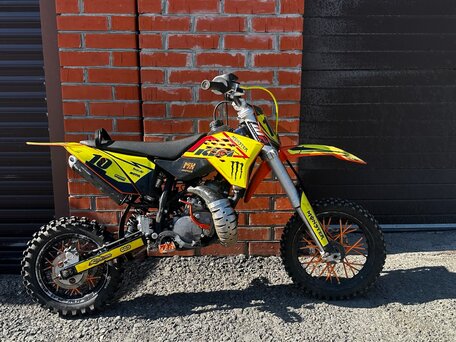2011 KTM 50 SX, жёлтый, 98000 рублей, вид 3