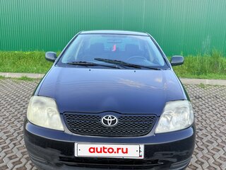 2003 Toyota Corolla IX (E120, E130), чёрный, 295000 рублей, вид 1